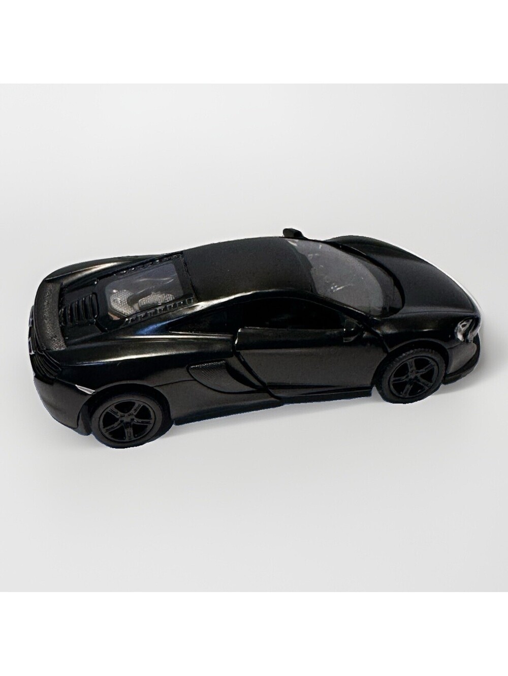 RMZ City McLaren 650S Black 1/36 Diecast Model Car Openable Doors Toy